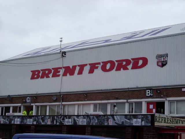 Rear of the Braemar Road Stand